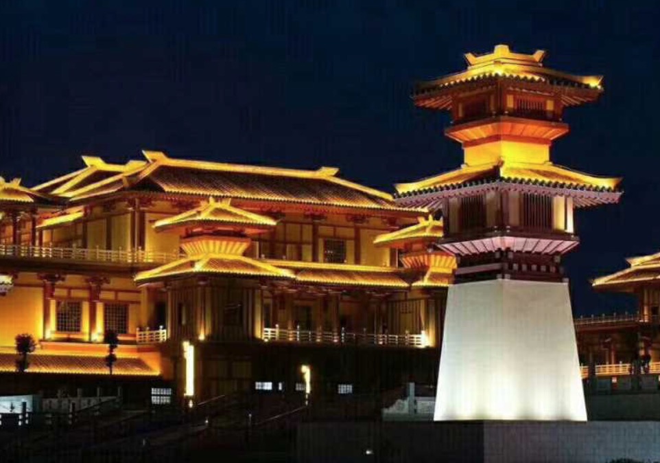 通辽亮化工程设计点亮城市夜空