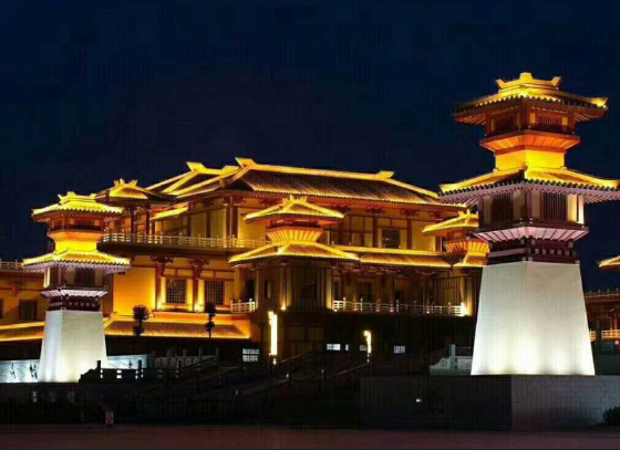 通辽夜景照明工程让城市焕发新活力