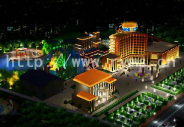 通辽夜景照明工程，展现城市独特韵味