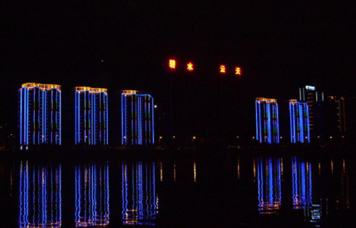 通辽夜景照明工程点亮城市夜空​